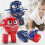 (Red)Robot Trains Rt Kay Transformateur Train Transformant Figurine Animation Coréenne Jouet 13