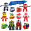 (Red)Robot Trains Rt Kay Transformateur Train Transformant Figurine Animation Coréenne Jouet 9