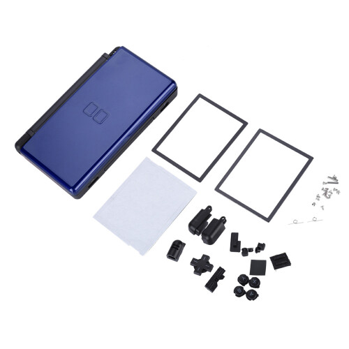 Durable Blue Shell and Button Set for Nintendo DS Lite with Easy Install 1