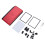 Nintendo DS Lite Replacement Housing Shell Case Red, ABS, 13.5x7.8x2.7cm 2