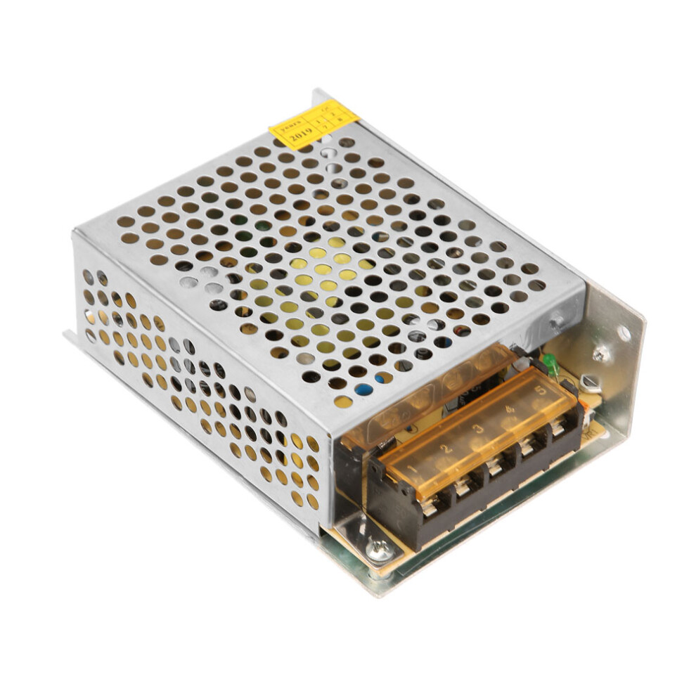 2A 24V Ac To Dc Power Supply Driver For Led Strips Compact Size Black 8091341422905
