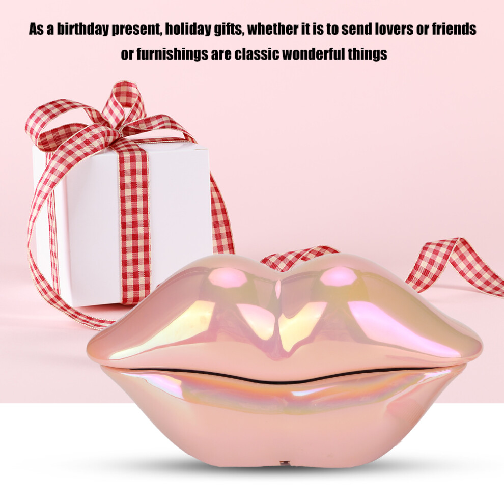 Wx 3016 Lips Shaped Telephone - Perfect Gift & Home Decor Pink 3131341423641