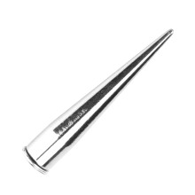 Metallstifte und Nieten-Set, 7 mm, 10 Stück, für Lederverarbeitung DIY, Silber-Finish