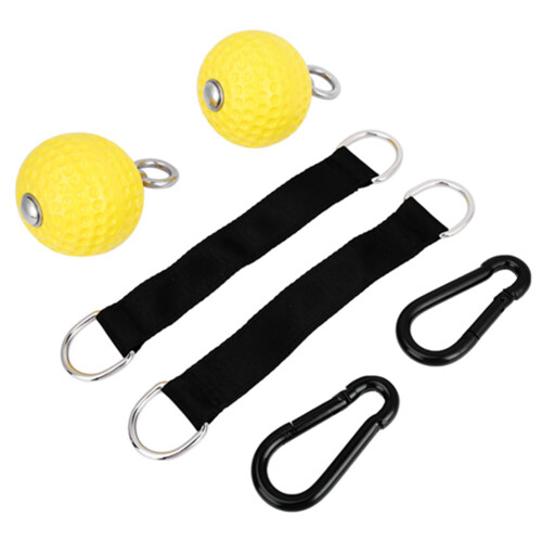 Home Gym Yellow Pull Up Training Ball Arm & Upper Body Workout Equipment 1