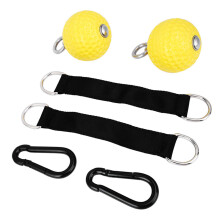 Home Gym Yellow Pull Up Training Ball Arm & Upper Body Workout Equipment