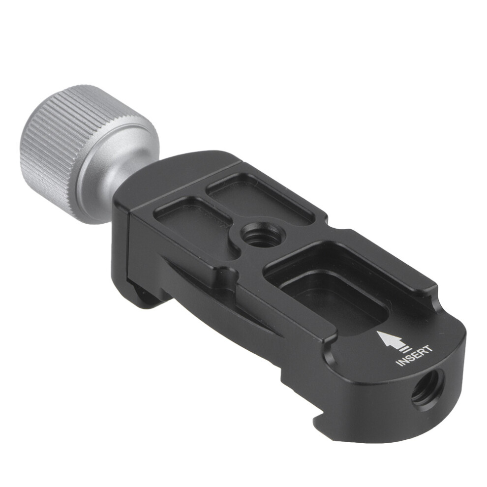 Mini Clamp Extender With Cold Shoe & 1/4 Inch Screw Hole, Black 4081341426632