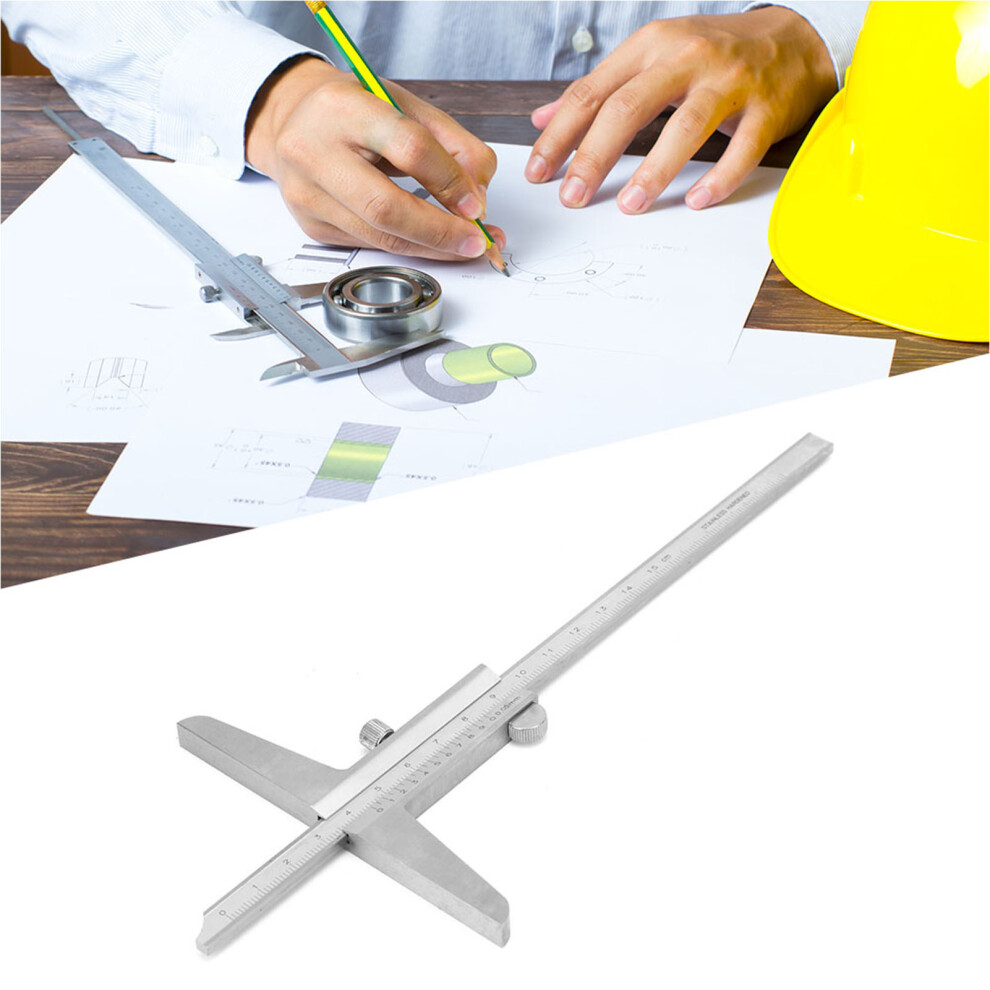 0-150Mm High Precision Stainless Steel Depth Vernier Caliper For Machinery 5001341427476