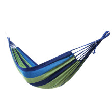 Double Hammock Swing for Garden, Camping, Travel - Indoor/Outdoor Use, Comfortable Cotton Fabric, Ideal for Backyard and Balcony