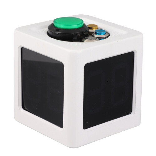 Cube Timer 1.4in 4 Sided Digital Shot Countdown 1