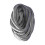 Burlete autoadhesivo gris 9x15 mm 1