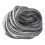 Burlete autoadhesivo gris 9x15 mm 5