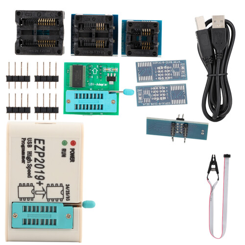 EZP2019+ High Speed Programmer with Dual Base Support for 24/25/26/93 Series 1