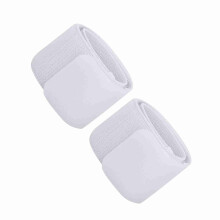 Adjustable Nylon Soccer Shin Guard Strap White 32*5*1cm Sports Band