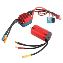 S2845 5900KV Aluminiumlegierungs-Brushless-Wasserdichtmotor mit 35A Brushless-ESC für Traxxas 1/12 Ferngesteuertes Auto