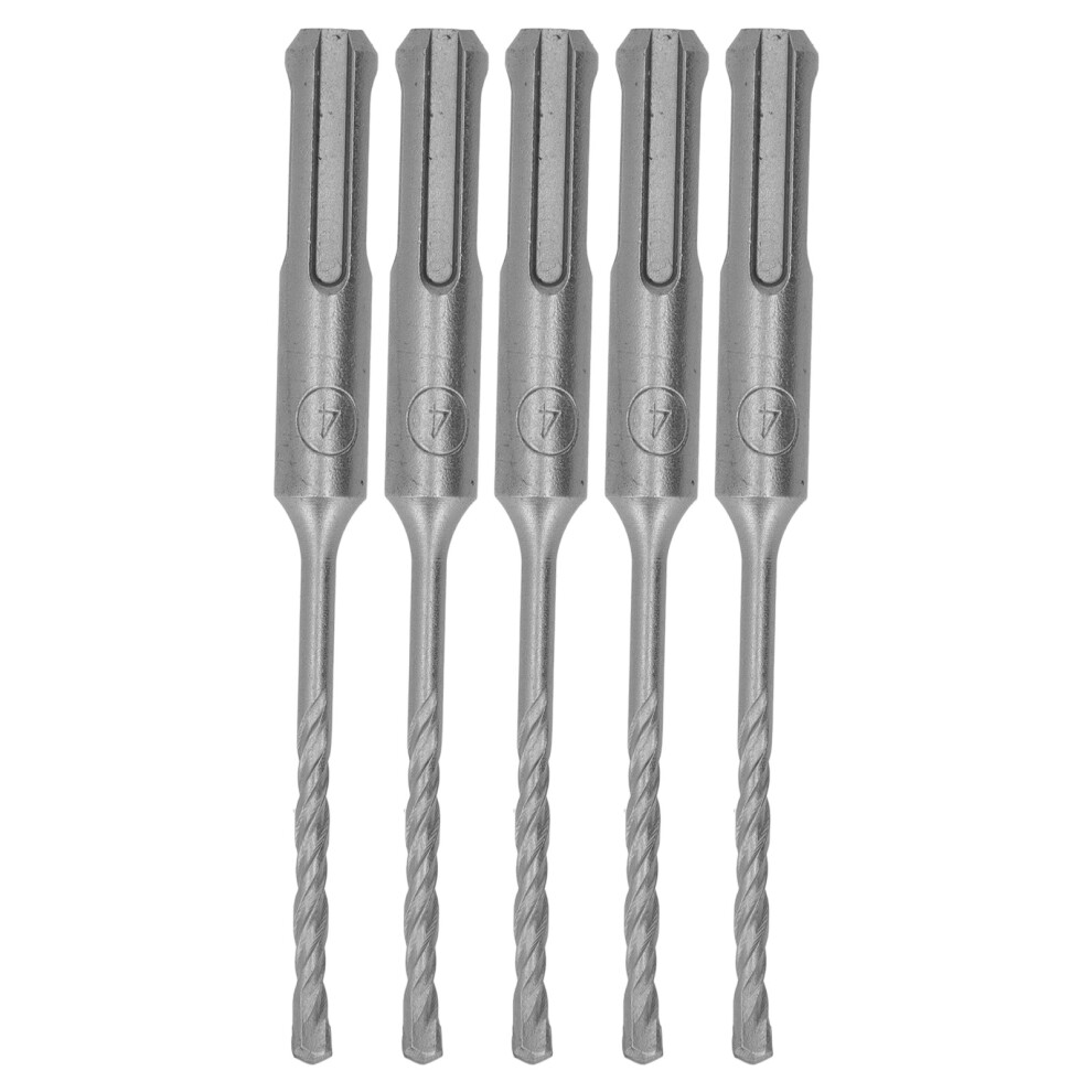 5Pcs Rotary Hammer Drill Bit Cemented Carbide Tip