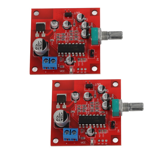 2Pcs Microphone Reverb Board Without Preamplifier 2