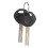 Door Lock Cylinder Assembly with 2Keys Fit for E46 10