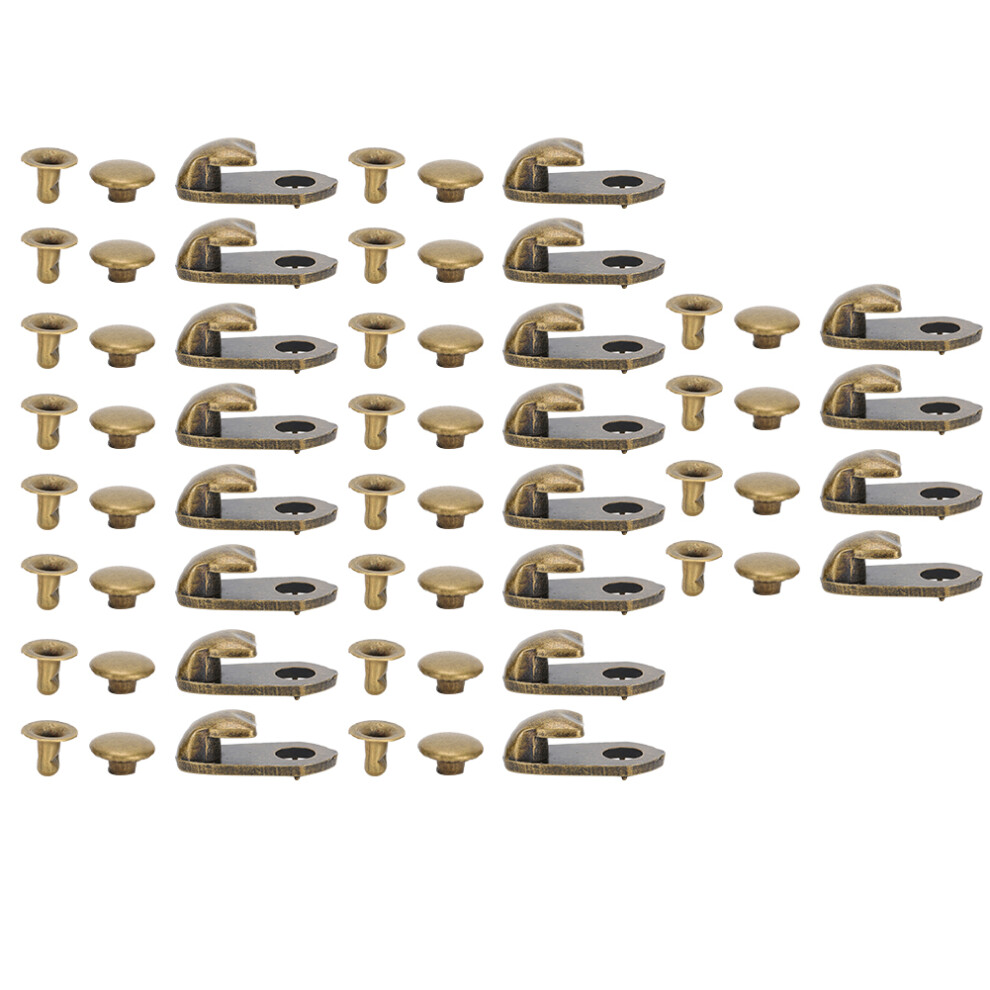 Bronze Hook Rivets With Tape For Hiking Shoes And Clothing Accessories 8161341434830