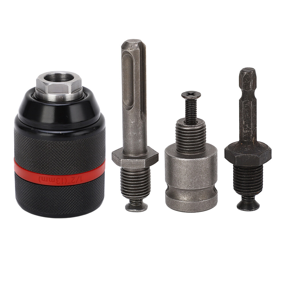 Drill Chuck Keyless Self Tightening 1/2in 2‑13mm