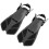 2pcs Adjustable Snorkeling Fins Soft TPR Open Heel 10