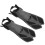 2pcs Adjustable Snorkeling Fins Soft TPR Open Heel 9