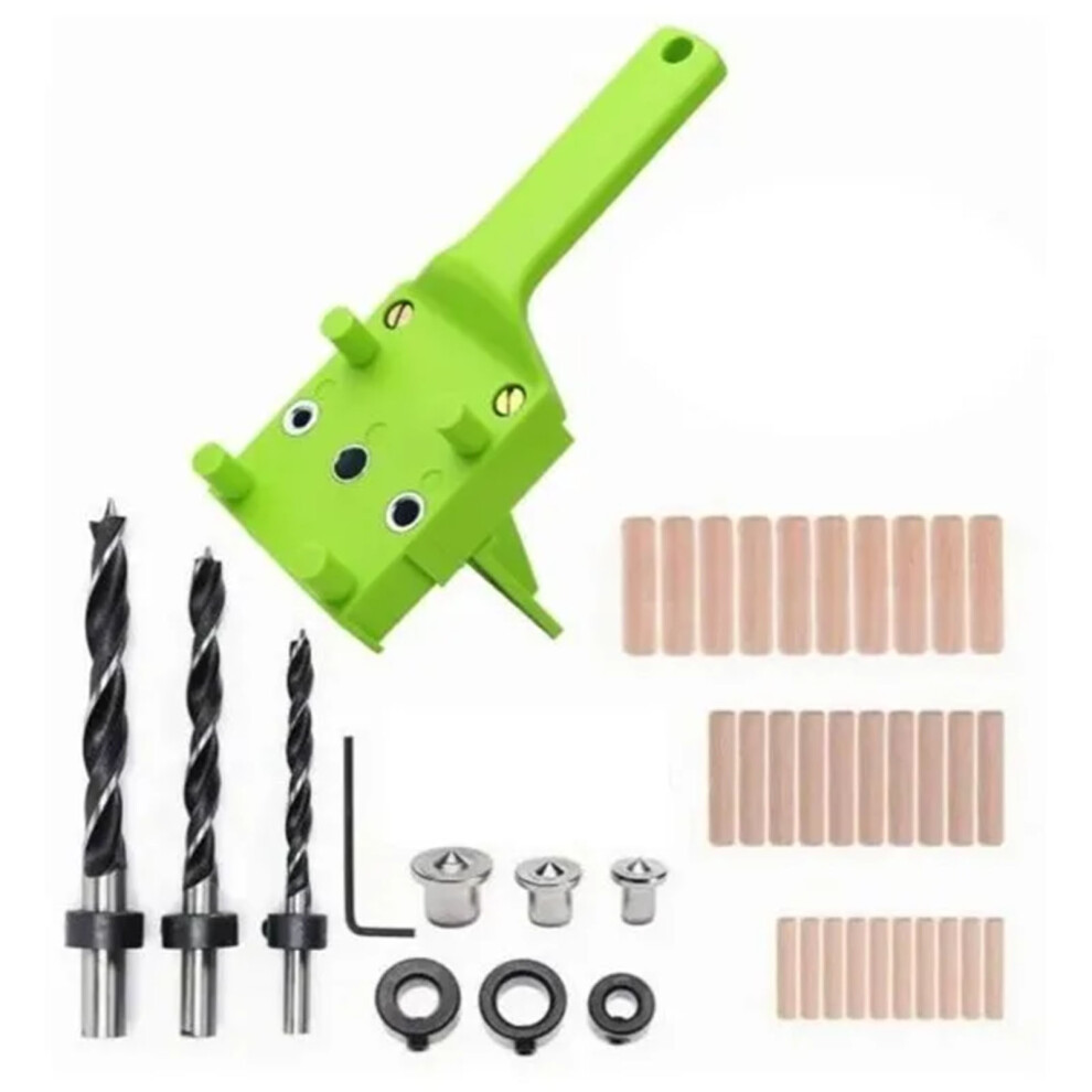 41Pcs Dowel Jig Handheld Dowelling Hole Drilling