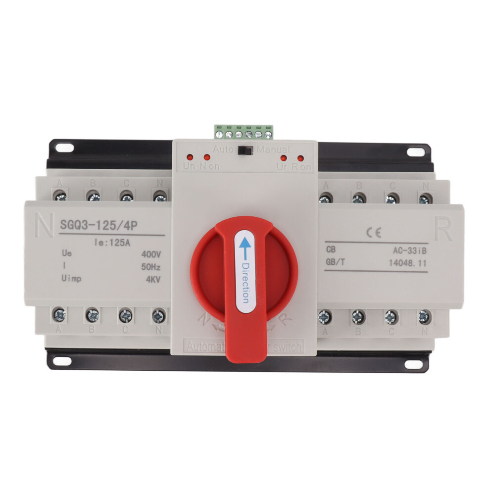 Dual Power Automatic Transfer Switch Auto Manual