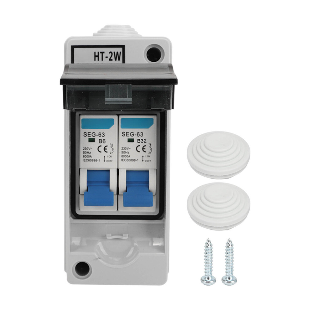 2 Poles Circuit Breaker MCB Miniature Leakage