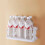 Estante de pared blanco con forma de muñeca de gran capacidad 6
