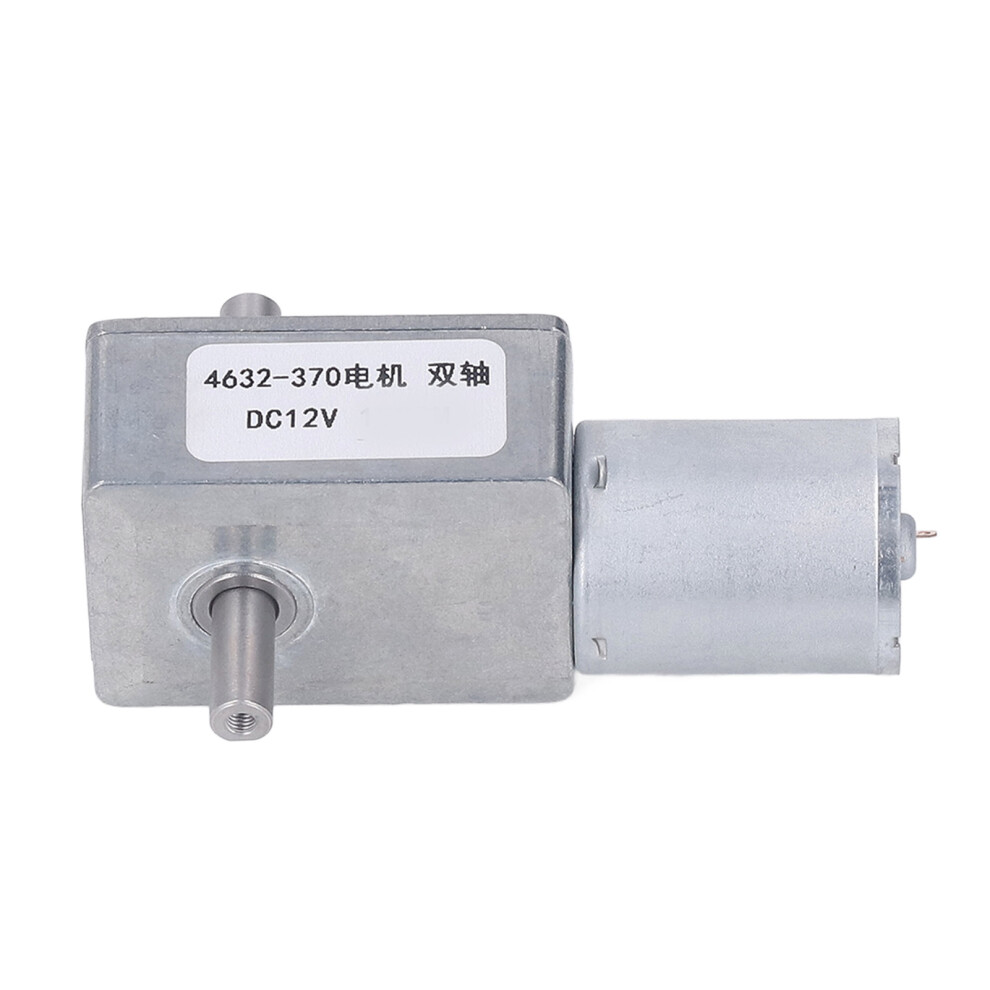 Double Shaft Gear Motor Self Locking CW CCW