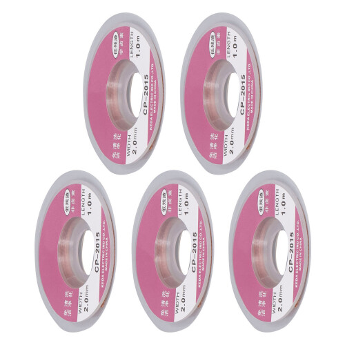 5Pcs Solder Wick Fast Heat Transmission Fast 2