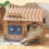 Karton-Katzenhaus - Wellpappe, Katzenminze 6