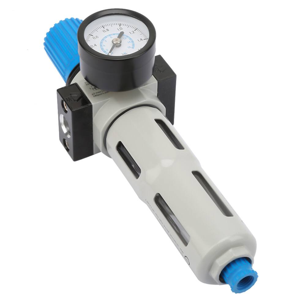Gas Pressure Regulator G1/4'' Aluminum Air Filter Valve 1.6Mpa 7651341444249