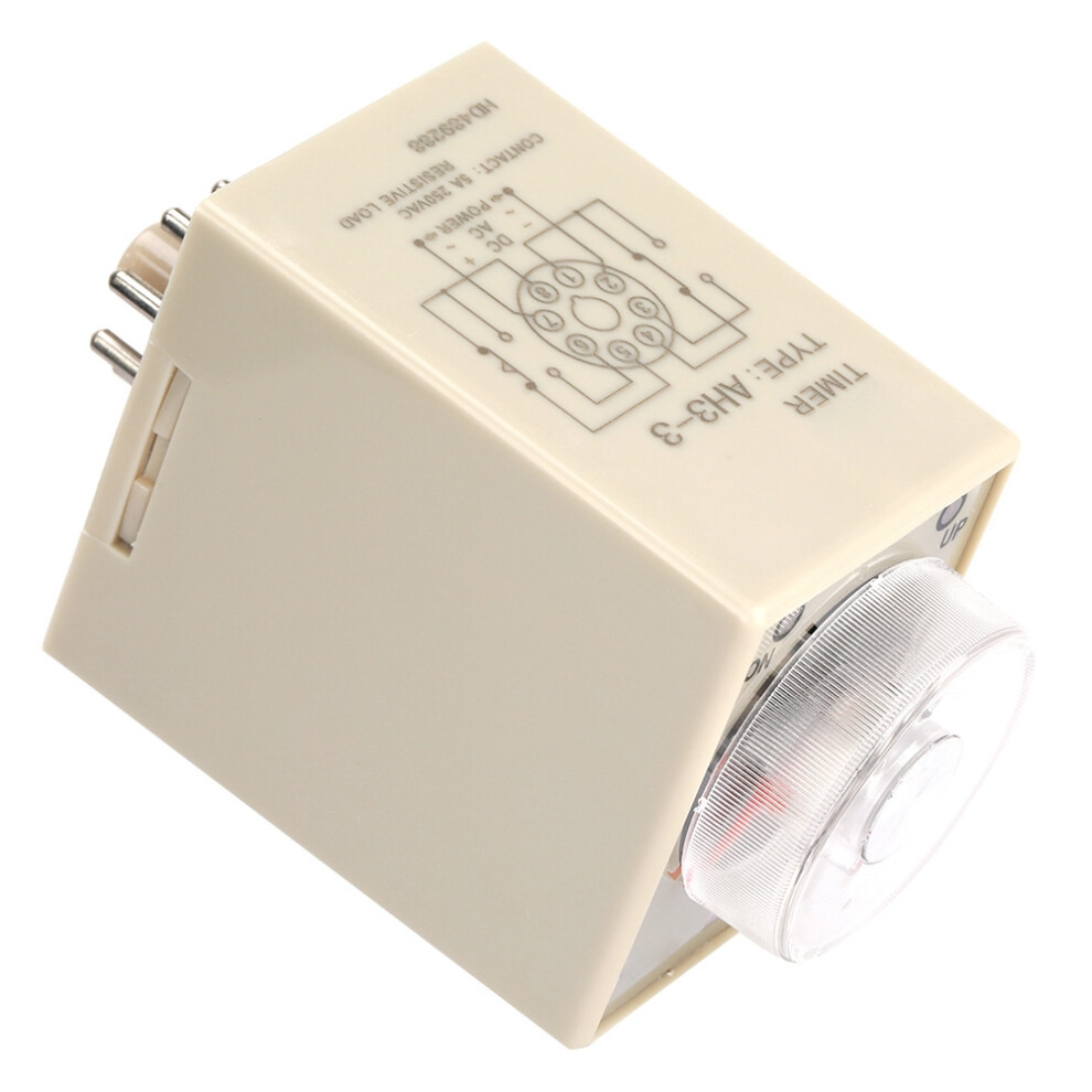 Ah3-3 220Vac Timer Relay: Flexible Delay Times Low Power Use 4251341444381