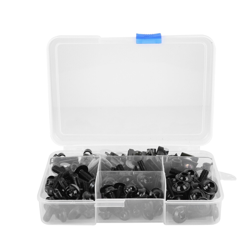 177Pcs Motorcycle Screws Clip Fairing Bolt 9121376706264