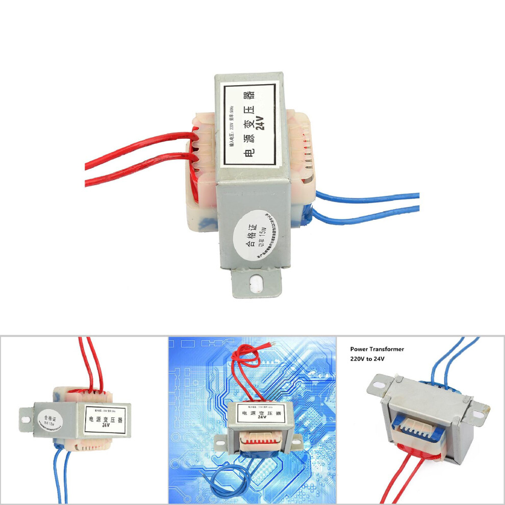 Single Phase 15W Ac Power Transformer 12V/24V Output 50Hz Input 8461341445035