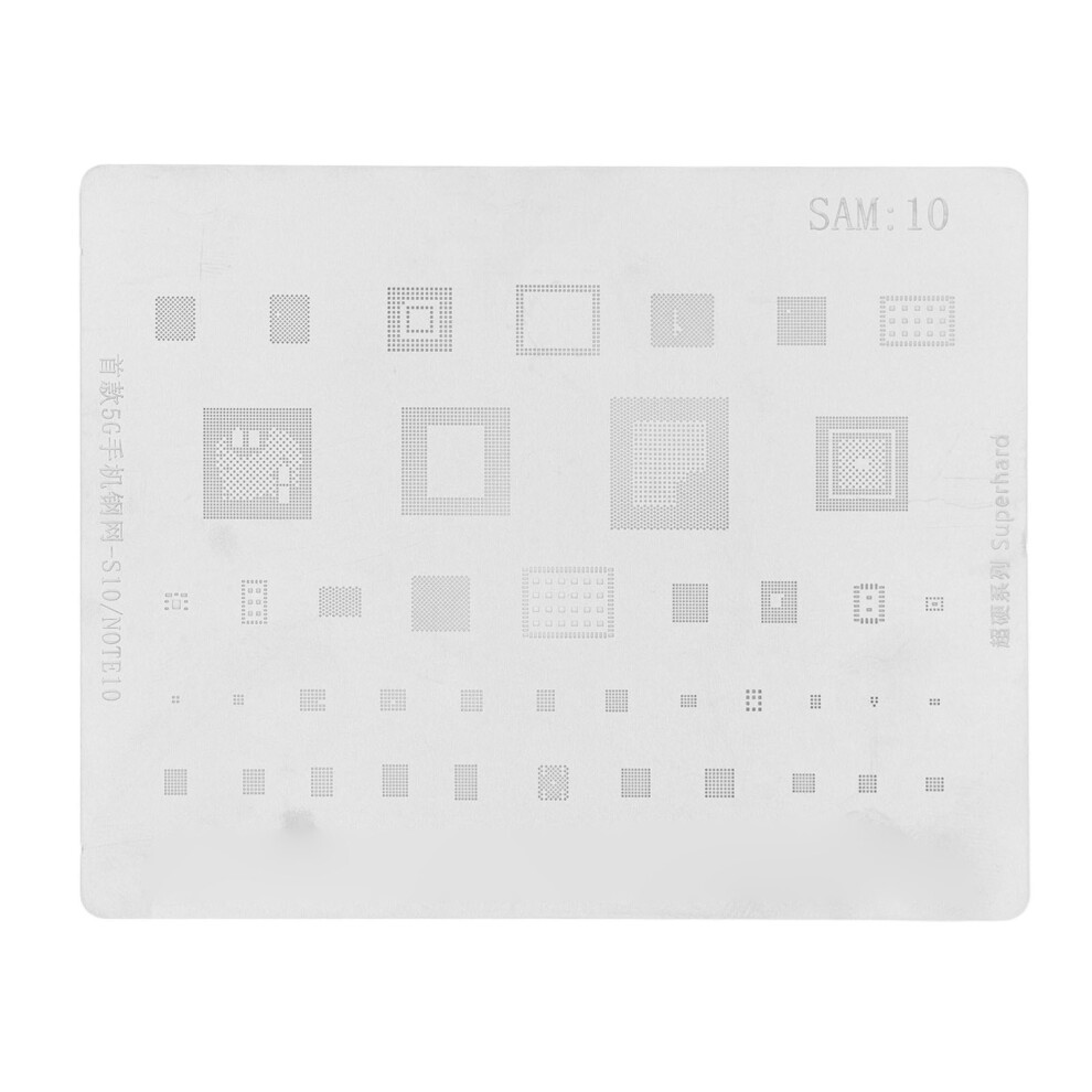 Reballing Stencil CPU Rework Net Stainless Steel