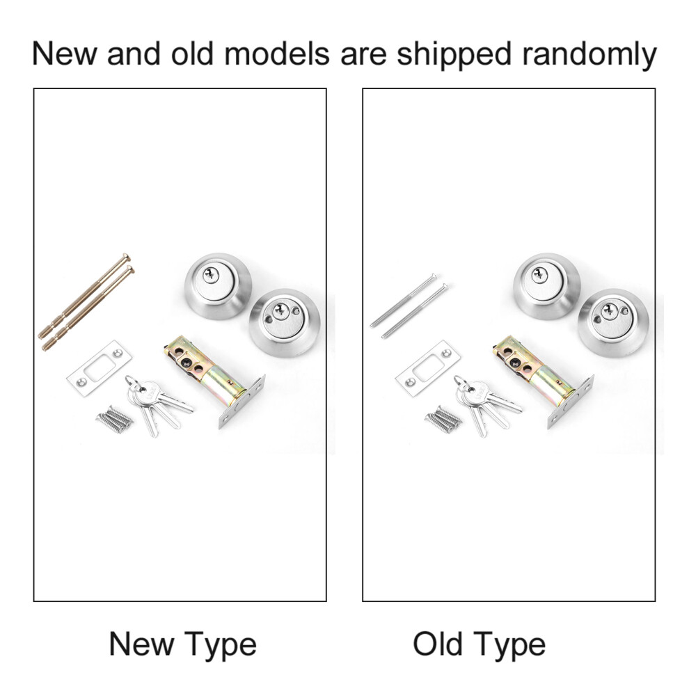 Anti-Theft Stainless Steel Double Cylinder Deadbolt Lock For Wooden Doors 9401341446204