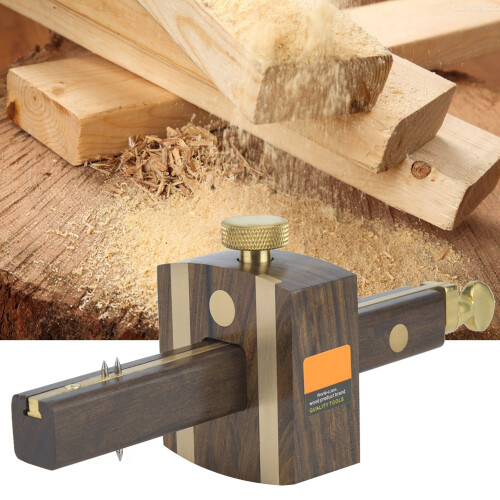 Ebony 8-Inch Carpenter's Woodworking Mark Scraper & Scriber 2