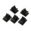 50pcs Black Adjustable Nylon Cable Management Clips, Wire Organizer 11