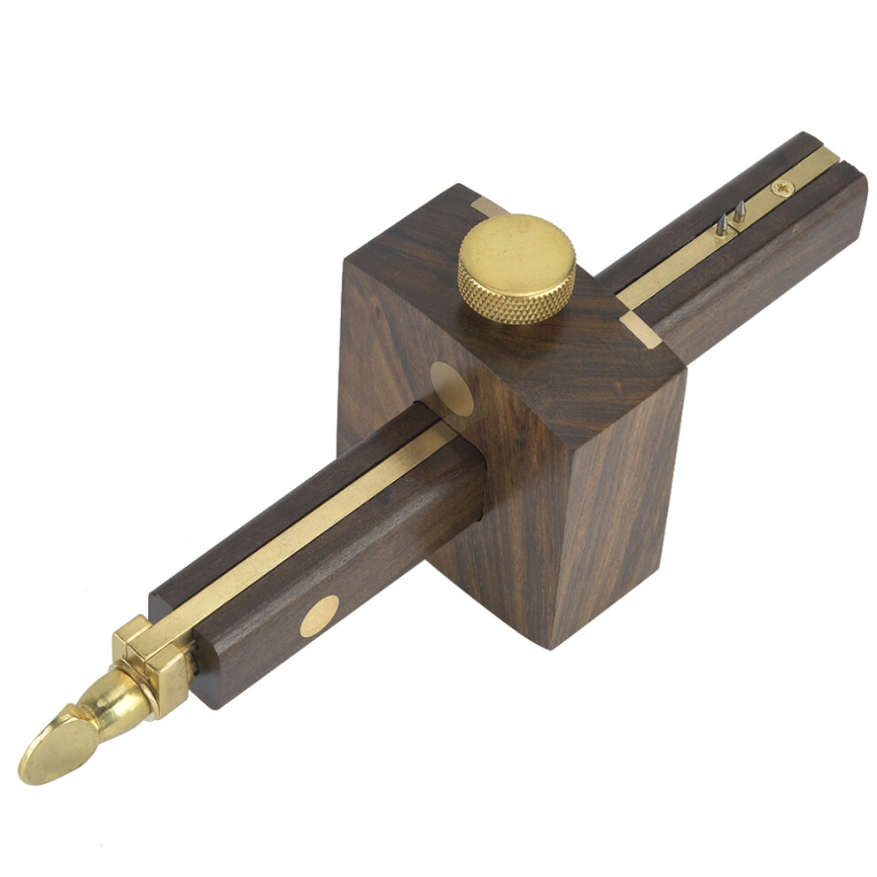 Ebony 8-Inch Carpenter's Woodworking Mark Scraper & Scriber 3611341446296