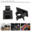50pcs Black Adjustable Nylon Cable Management Clips, Wire Organizer 12