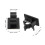 50pcs Black Adjustable Nylon Cable Management Clips, Wire Organizer 7