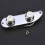 Electric Bass Control Plate with Knobs for Fender 51 P, Chrome 5
