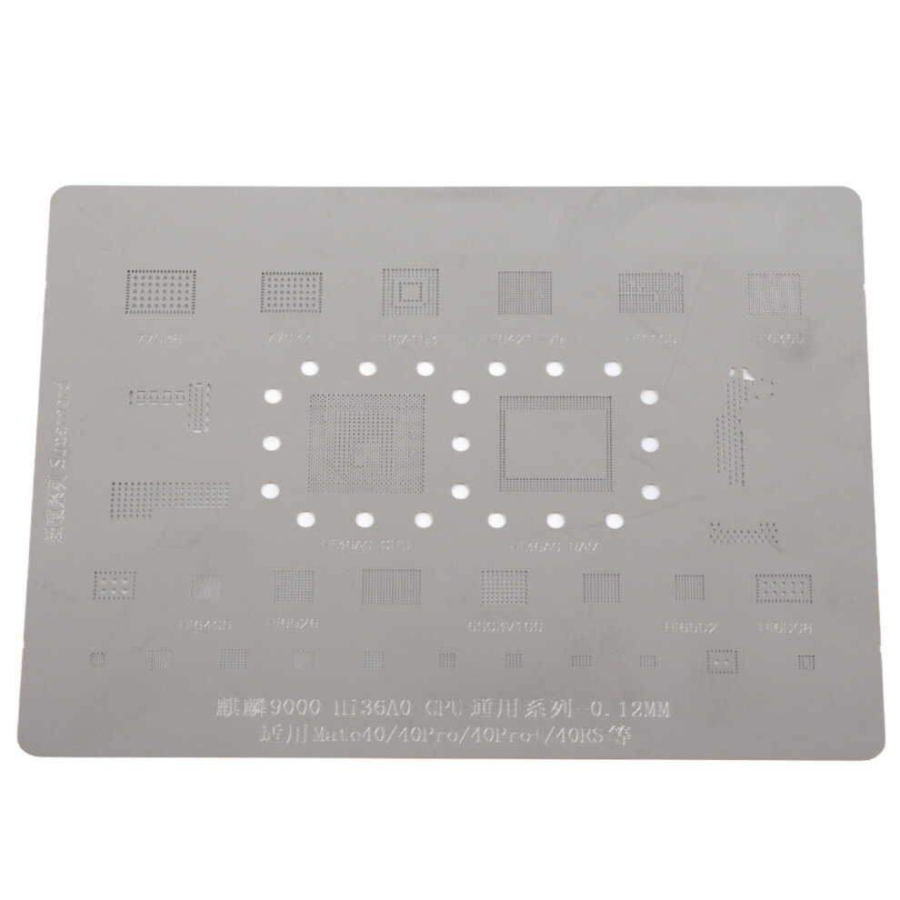 BGA Reballing Stencil Template Stainless Steel