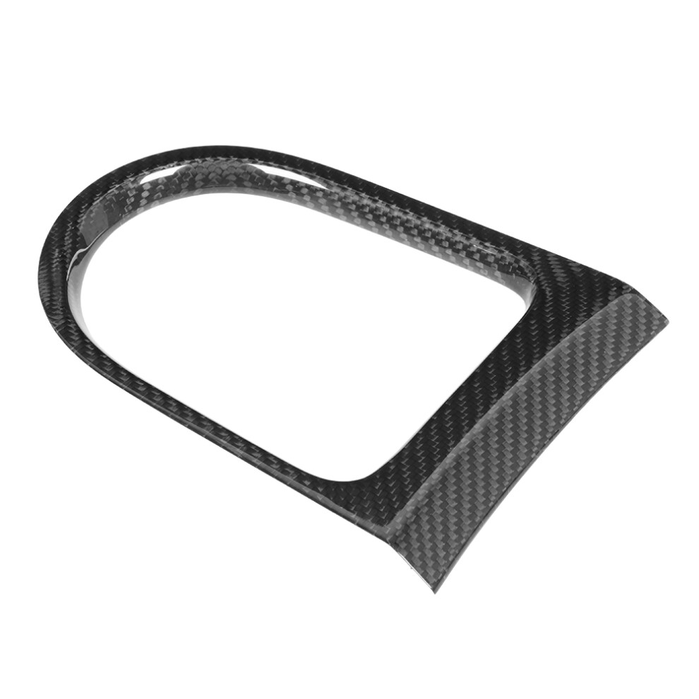 Carbon Fiber Interior Gear Shift Panel Cover Trim 9121376706714