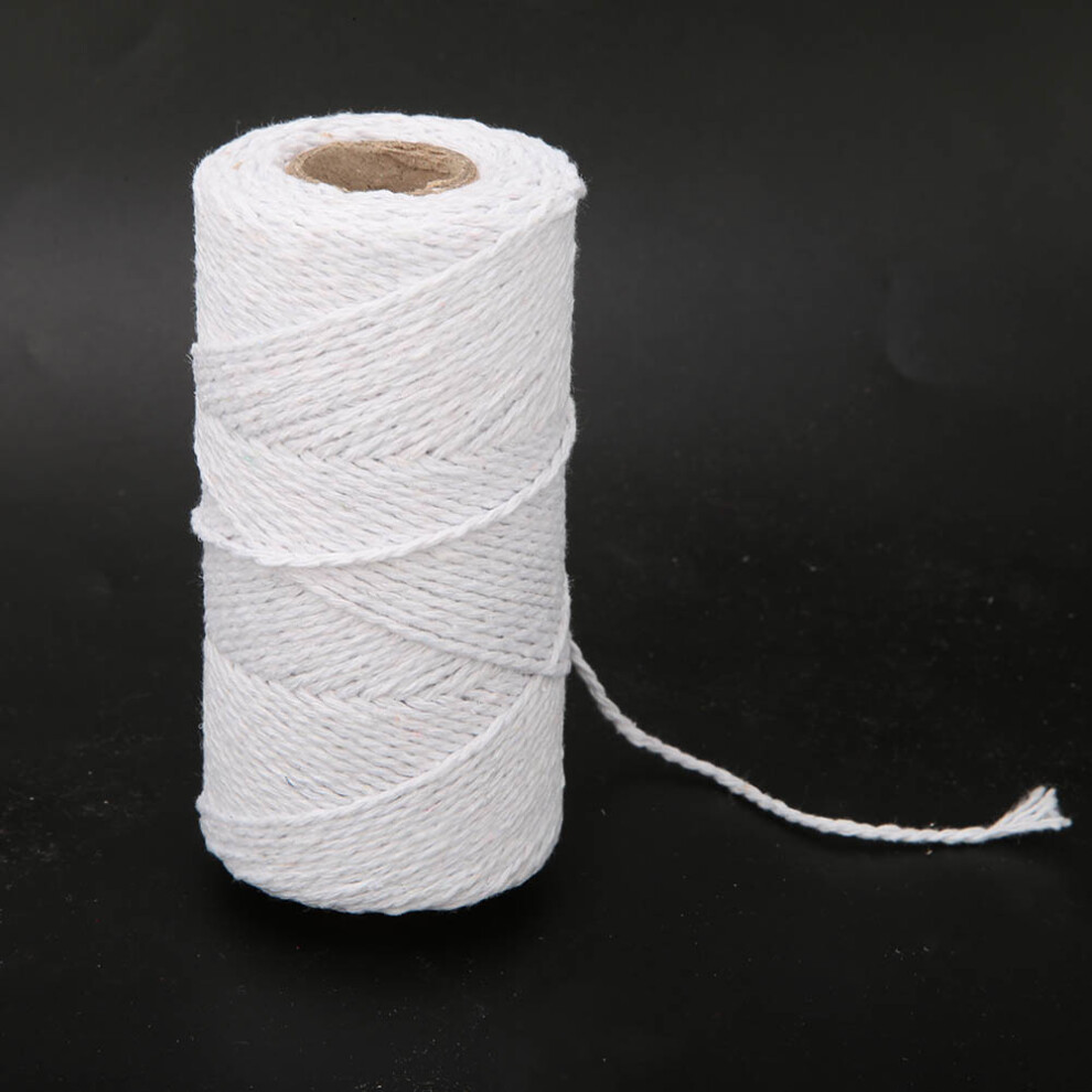 100M White Jute Twine Rope - 1-2Mm Diy Craft & Packing Cd 8131341447819