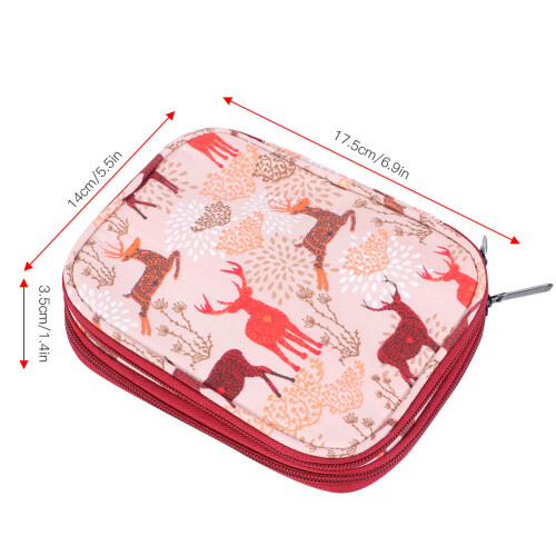 Mini Crochet Needle and Sewing Kit Bag Lightweight Portable Design 2