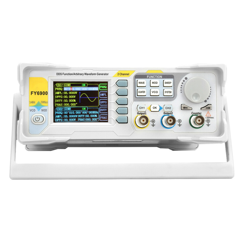 FY6900-60M 60MHz Multi-Functional Digital Signal Generator with TFT LCD-image-OPC-PJMNZPR-NEW