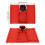 Couch-Becherhalter-Tablett 34.4oz rote Silikon-Armlehne 13